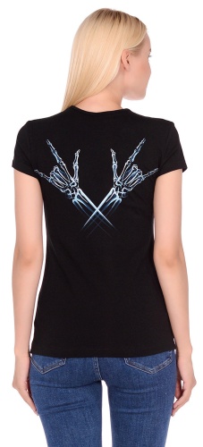 Женская футболка"X-Skeleton" фото 3