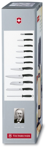 Набор Victorinox кухонный, 11 предметов, в подставке фото 4