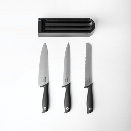 Ножи с подставкой для ящика, 3 шт. фото 2