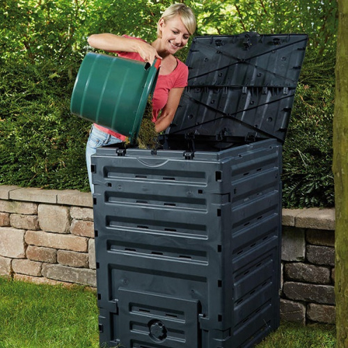 Компостер GRAF Eco-Master 450л, черный фото 3