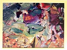 Поднос с подушкой "Палитра" 41*31 см 