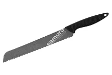 Нож Samura для хлеба Golf Stonewash, 23 см, корроз.-стойкая сталь, ABS пластик