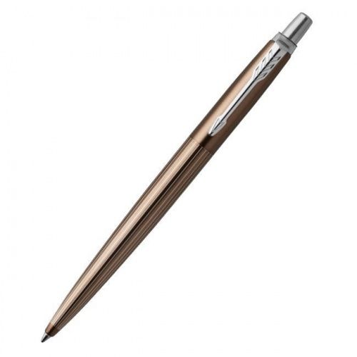 Parker Jotter Premium - Carlisle Brown Pinstripe CT, шариковая ручка, M