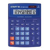 Калькулятор настольный Staff STF-888-12, 12 разрядов