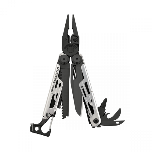 Мультитул Leatherman Signal, 19 функций, серебристо-черный