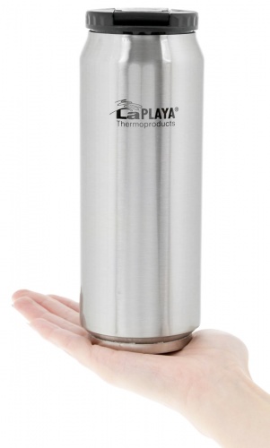 Термокружка LaPlaya Warm-Cool Can (0,5 литра), серебристая фото 6
