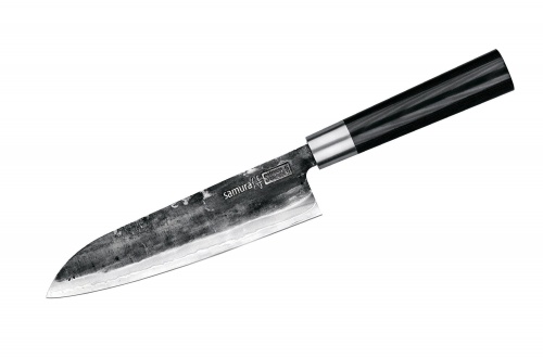 Набор из 3 кухонных ножей Samura Super 5, VG-10 5 слоев, микарта фото 7