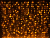 Светодиодный Занавес 1.5*2.2 м, 544 желтых LED ламп, прозрачный ПВХ, соединяемый, IP20, SNOWHOUSE