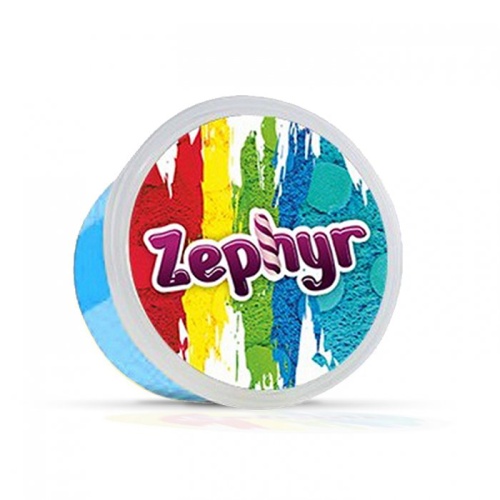 Кинетический пластилин Zephyr Шоу-Бокс - 8 банок из четырех цветов фото 3