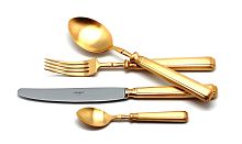 Набор столовых приборов 9142 PICCADILLY GOLD матовый, из 24 предметов