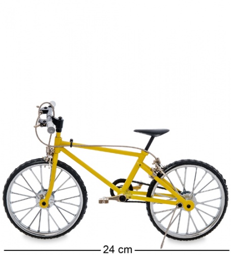 VL-20/3 Фигурка-модель 1:10 Велосипед детский "Street Trial" желтый фото 2