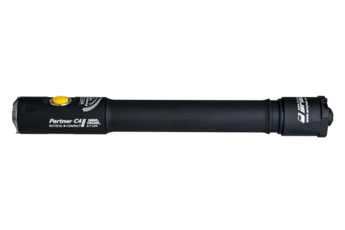 Фонарь светодиодный тактический Armytek Partner C4 Pro v3, 2140 лм, теплый свет, аккумулятор фото 2