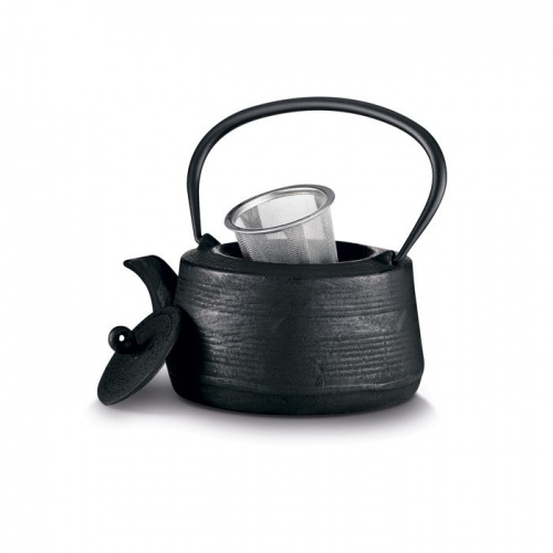 Чайник заварочный BEKA XIA 0,6 литра, из чугуна, высота борта 9 см, цвет чёрный фото 2