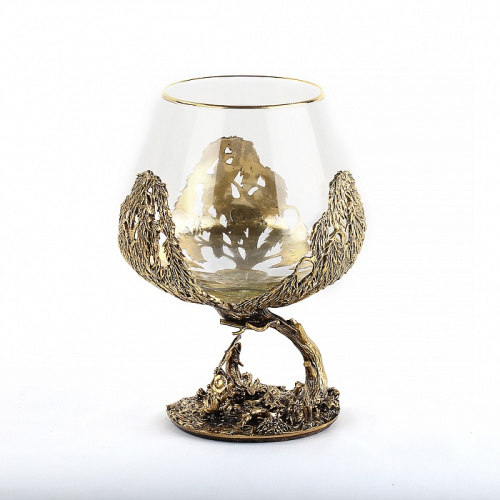 Бокалы - "Fisherman's Glassware" - Бокал для коньяка "Рыбак и щука фото 3