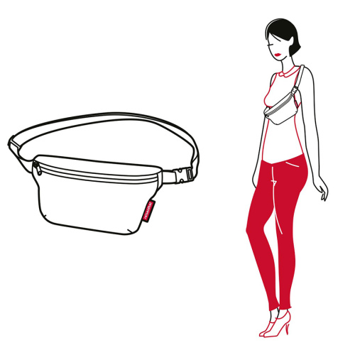 Сумка поясная beltbag s mixed dots фото 2