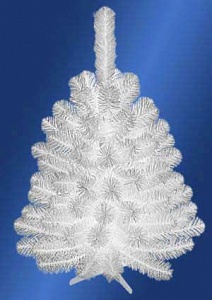 Искусственная ель ИСЛАНДСКАЯ белоснежная 45 см, Triumph Tree