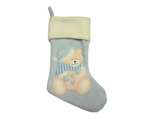 Носок для подарков "Нежный мишка", текстиль, 45 см, Peha Magic