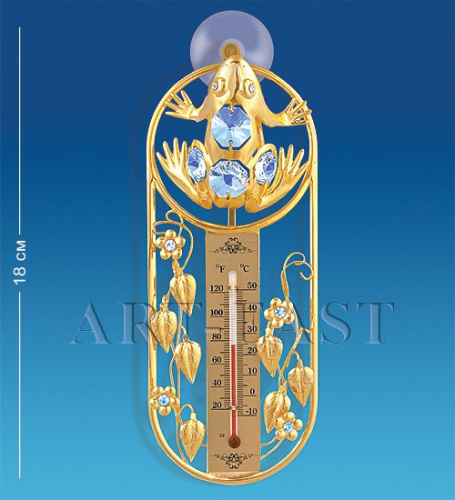 AR-3734 Термометр на липучке «Лягушка» (Юнион)