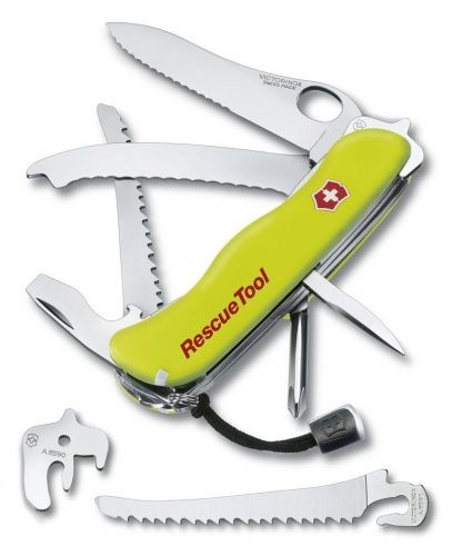 Нож Victorinox Rescue Tool One Hand, 111 мм, 14 функций,, 0.8623.MWN фото 3