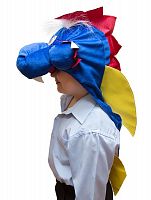 Карнавальная шапка "Дракон с крыльями", 3-7 лет, Бока