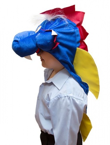 Карнавальная шапка "Дракон с крыльями", 3-7 лет, Бока