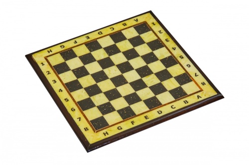 Шахматная доска средняя с рамкой 37*37 фото 2