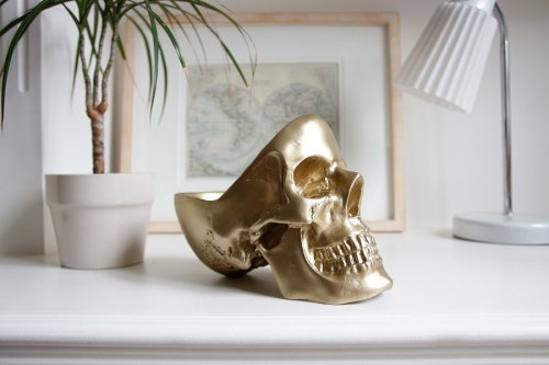 Органайзер для мелочей Skull, золотой фото 8