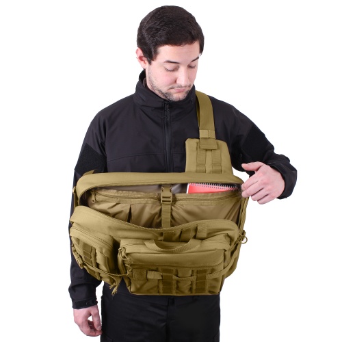 Тактический однолямочный рюкзак Rothco Tacsling фото 2