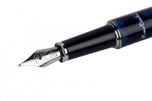 Набор подарочный Pierre Cardin Libra - Black, перьевая ручка + флакон чернил фото 7