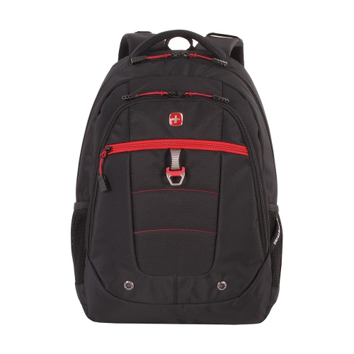 Рюкзак Swissgear 15", черный/красный, 34х18x47 см, 29 л фото 2