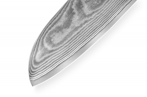 Нож Samura сантоку Damascus, G-10, дамаск 67 слоев фото 4