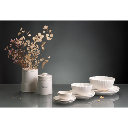 Набор из двух тарелок белого цвета из коллекции kitchen spirit фото 10