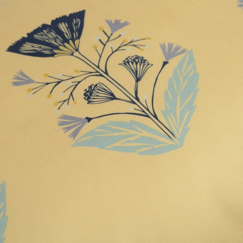 Комплект постельного белья полутораспальный из сатина с принтом "Летний цветок" из коллекции essenti фото 10