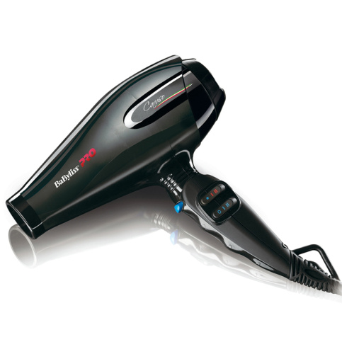 Фен BaByliss Pro Caruso, 2400 Вт, 2 насадки черный