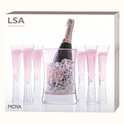 Набор для сервировки шампанского moya малый, розовый фото 6