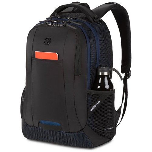Рюкзак Swissgear 15", черный, 34 x 16,5х47 см, 24 л фото 6