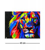 ART-518 Картина "Радужный лев"