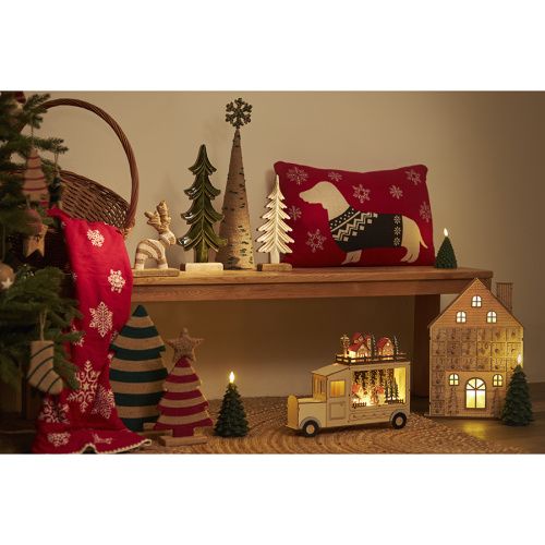 Декор новогодний с подсветкой festive truck из коллекции new year essential фото 2