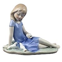 Фигурка "Девочка с птичками" 23*13*18 см