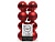 Набор пластиковых шаров ДЕЛЮКС МИНИ (матовые и глянцевые), цвет: красный, 4 см, упаковка 16 шт., Kaemingk