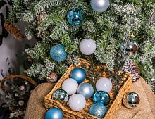 Набор пластиковых шаров Коллекция НЕБОСВОД АЙВЕНГО, 60 мм, 16 шт., Winter Deco