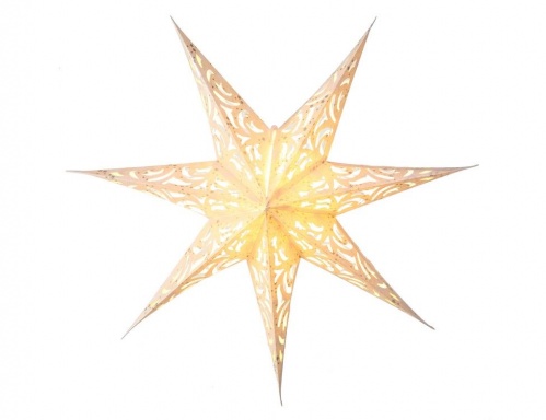 Подвесная звезда "Канти", бумага, 60 см, разные модели, Boltze фото 4