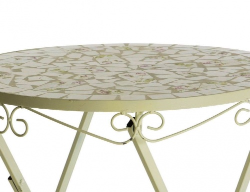 Комплект садовой мебели "Римское патио", (стол и 2 стула), металл, мозаика, Kaemingk фото 2