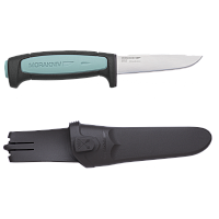 Нож Morakniv Flex, нержавеющая сталь, черный/голубой