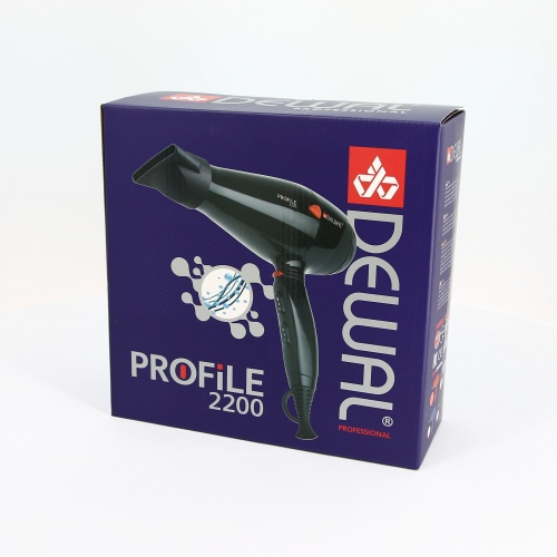 Фен Dewal Profile-2200, 2200 Вт, ионизация, 2 насадки фото 3