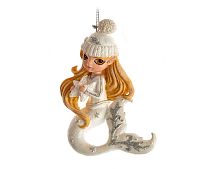 Ёлочная игрушка РУСАЛОЧКА СЬЮЗИ, полистоун, 10 см, Kurts Adler