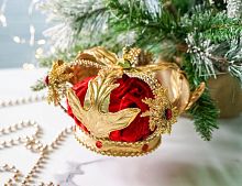 Ёлочная игрушка КОРОНА КРАСНОЙ КОРОЛЕВЫ, полиэстер, 20 см, Winter Deco