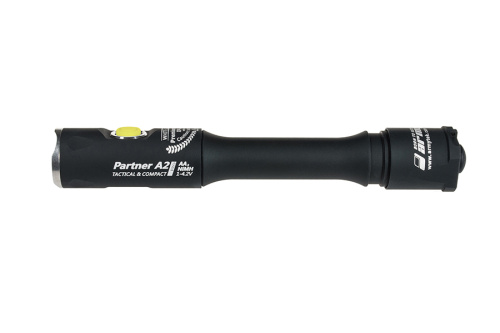 Фонарь светодиодный тактический Armytek Partner A2 Pro v3, 850 лм, 2-AA фото 5