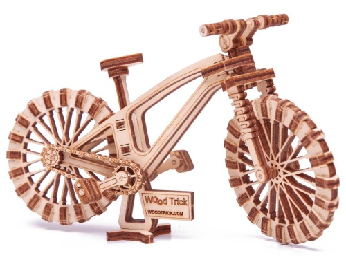 3D-пазл из дерева Wood Trick Вудик Мини велосипед фото 5