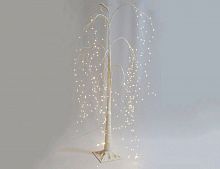 Светящееся деревце "Ива - звёздная роса", 320 теплых белых микро LED-огней, 120 см, уличная, Peha Magic